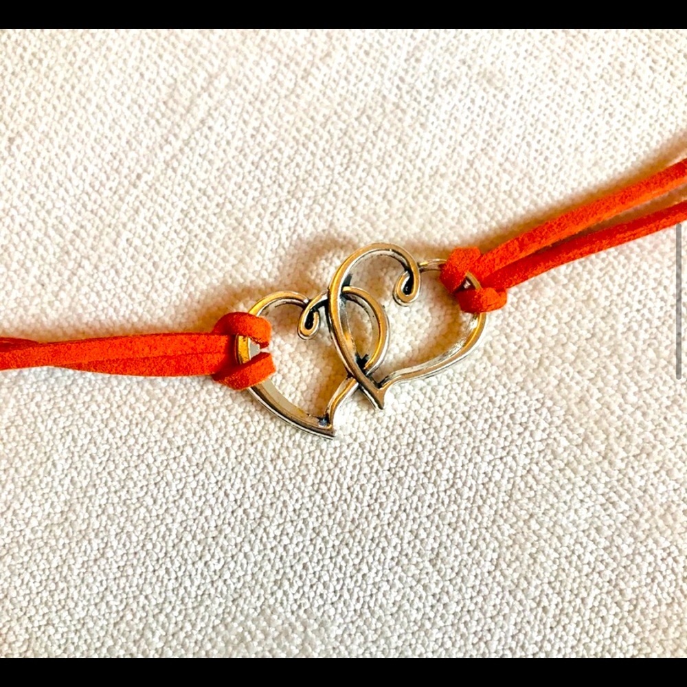 Double heart bracelet - Picture 2 of 3